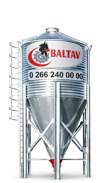 Feed Silo and Ladder-(SG275-3)-15,07 Tons